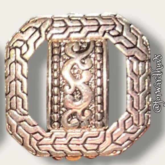 Vintage Silver-Tone Clip-On Earrings | Classic and Elegant - Picture 9 of 10